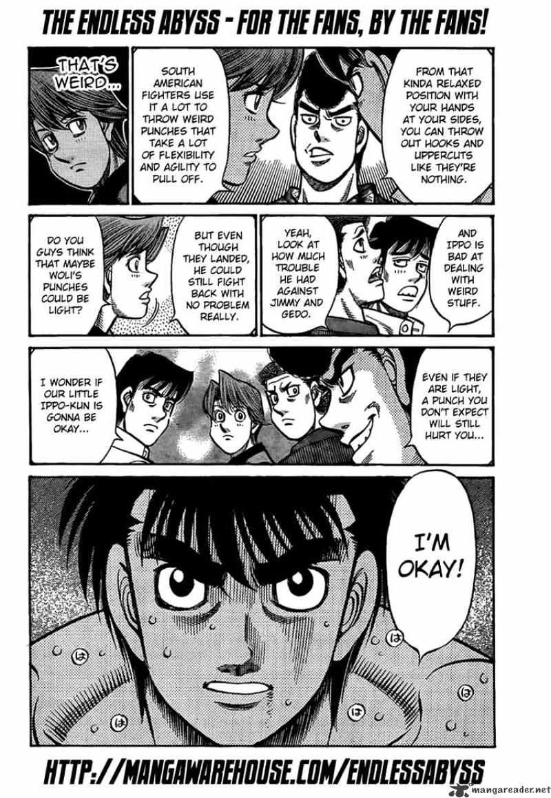 Hajime no Ippo: Fighting Spirit, Chapter 869 image 10